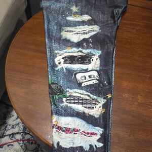 Terez Artistic Blue Women's Leggings